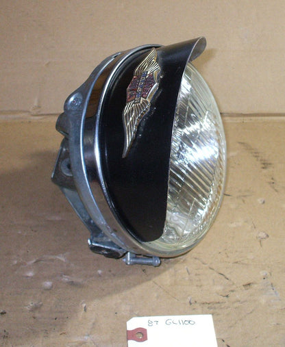 1983 Honda GL1100 GOLDWING HEADLIGHT W MOUNT 81 82 83  GL500 GL650