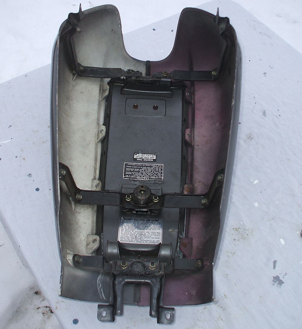 1983 Honda GL1100 GOLDWING FUEL TANK COVER ASSEMBLY