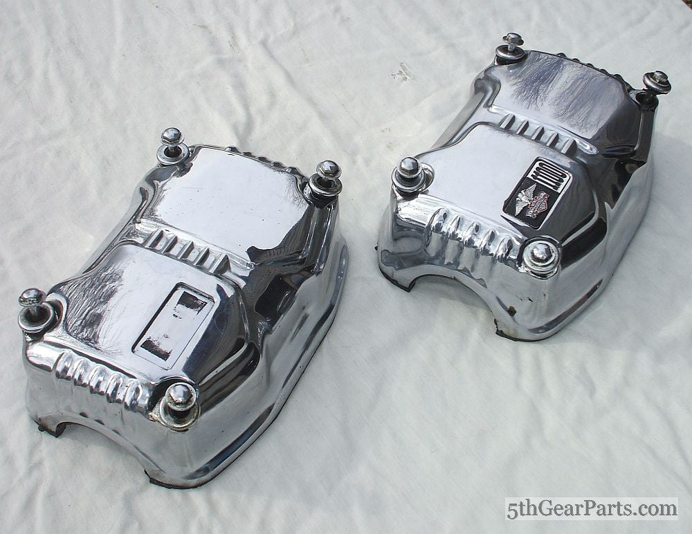 1983 Honda GOLDWING GL1100 VALVE COVER RIGHT LEFT COVERS R L CHROME