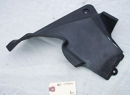 2003 Honda VFR800 Inerceptor Upper Cowl Fairing Insert Panel L Left