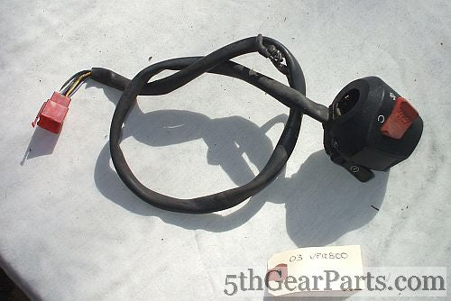 2003 Honda VFR800 Inerceptor Bar Control Throttle Housing Starter Stop Switch Set R Right