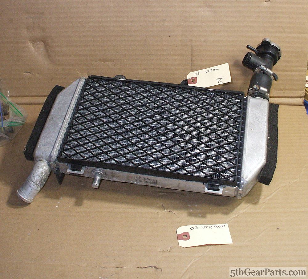 2003 Honda VFR800 Inerceptor Radiator R Right Side