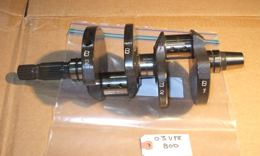 2003 Honda VFR800 Inerceptor Crank Shaft Crankshaft 03 VFR 800
