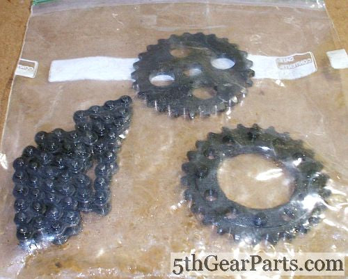 2003 Honda VFR800 Interceptor Oil Pump Chain and Sprockets 03 VFR 800