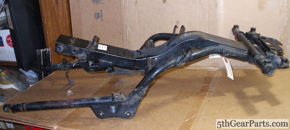 2003 Honda VFR800 Interceptor Rear Sub Frame Rail Set Seat 03 VFR 800