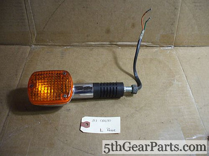 1983 Honda CB650 Nighthawk Tail Light Rear Left L Includes Mount Stem 83 CB650SC