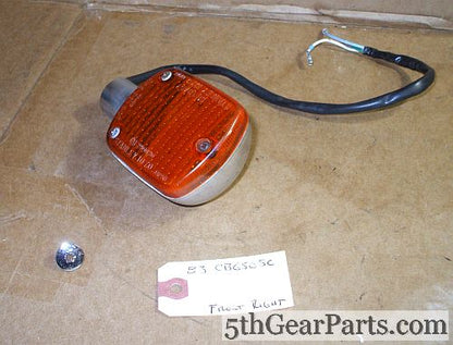 1983 Honda CB650 Nighthawk TURN SIGNAL FRONT RIGHT 83 cb650sc