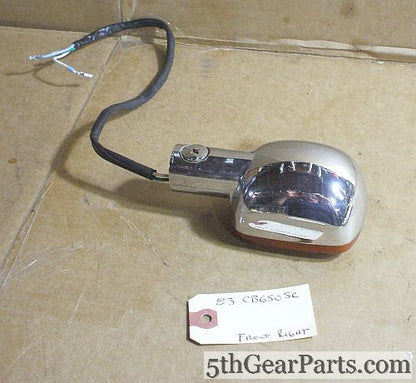 1983 Honda CB650 Nighthawk TURN SIGNAL FRONT RIGHT 83 cb650sc