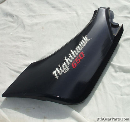 1983 Honda CB650 Nighthawk Left Side Cover Side plate L 83 cb650sc