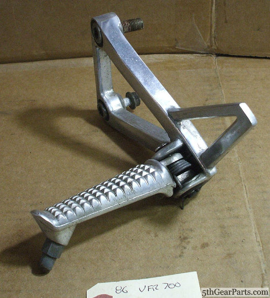 1986 Honda VFR700 Interceptor FOOT PEG LEFT MAIN STEP L 86 VFR