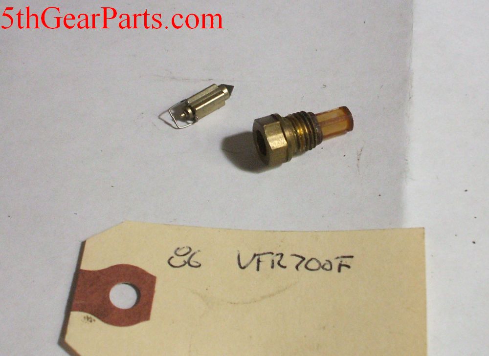 1987 Honda VFR700 Interceptor CARBURETOR FLOAT VALVE SET NEEDLE AND SEAT 86 1986