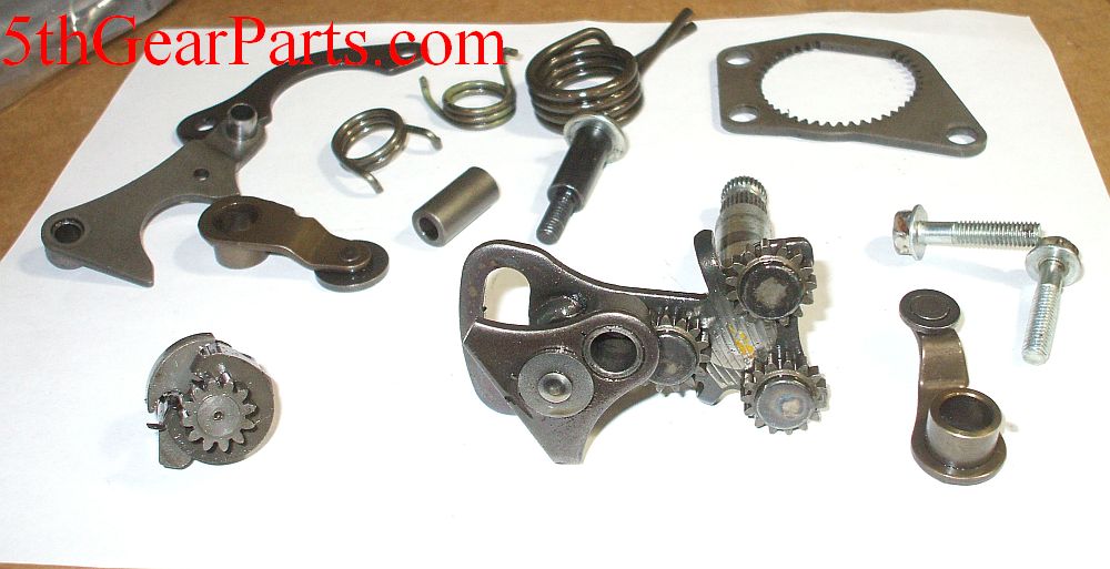 1987 Honda VFR700 Interceptor SPINDLE GEARSHIFT W SHIFT RETURN SPRING 1986 86 87