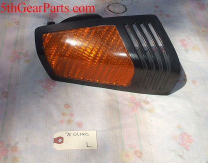 Honda 1979 GL1000 GL 1000 Goldwing Front Turn Signal for Vetter Windjammer Left L 1975 1976 1977 1978