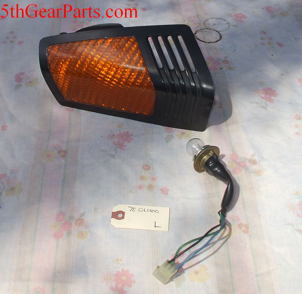 Honda 1979 GL1000 GL 1000 Goldwing Front Turn Signal for Vetter Windjammer Left L 1975 1976 1977 1978