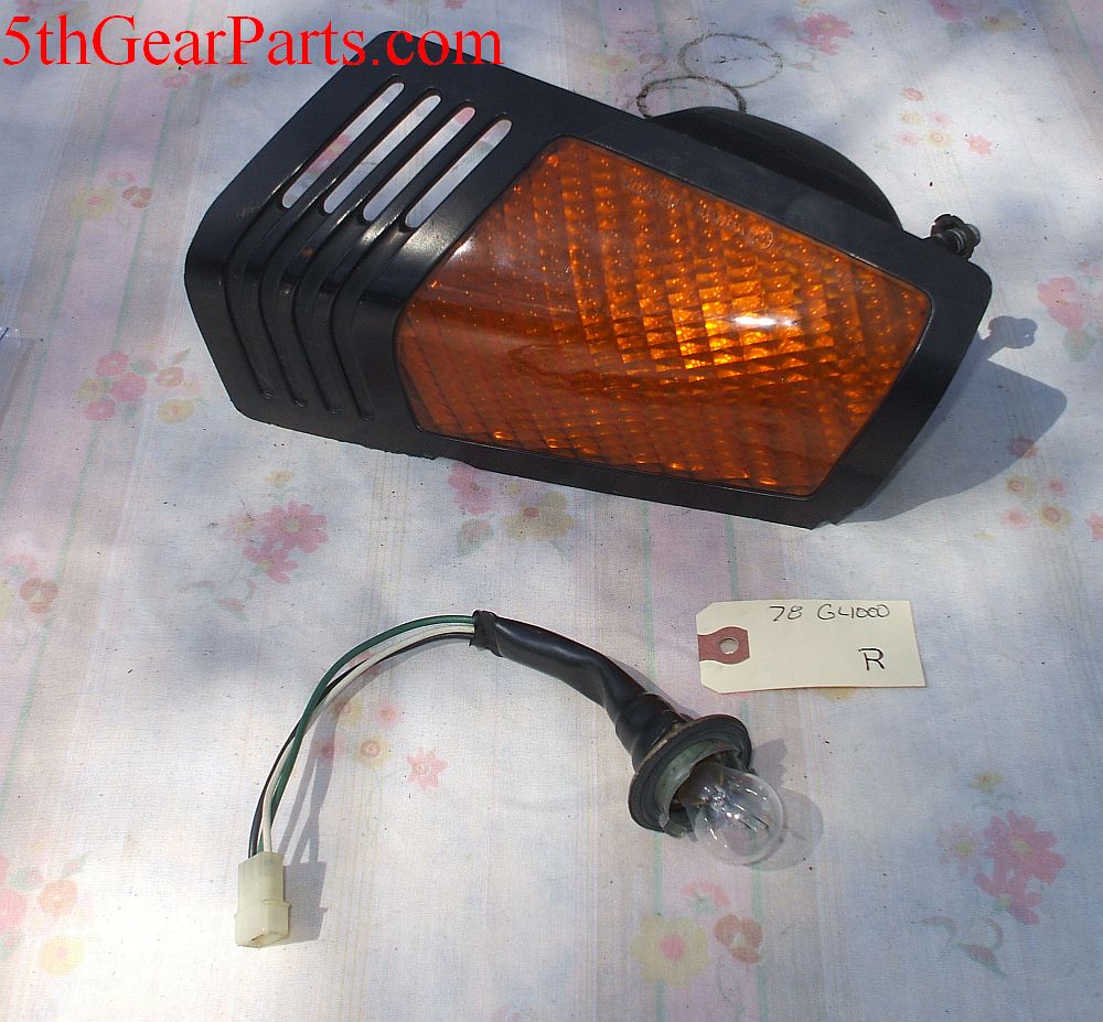 Honda 1979 GL1000 GL 1000 Goldwing Front Turn Signal for Vetter Windjammer Right R 1975 1976 1977 1978