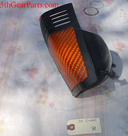 Honda 1979 GL1000 GL 1000 Goldwing Front Turn Signal for Vetter Windjammer Right R 1975 1976 1977 1978