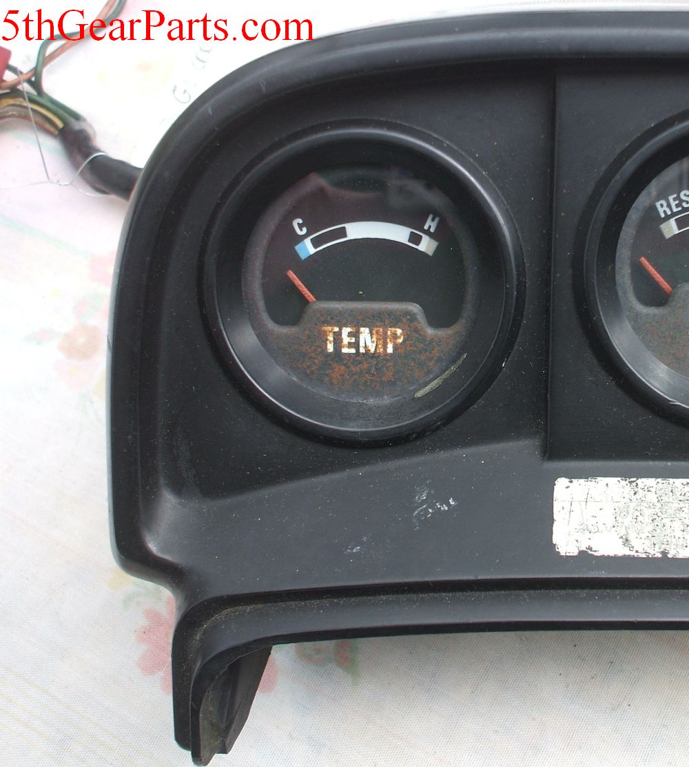1978 Honda GL1000 GL 1000 Goldwing Meter Volt Fuel Temperature Gauge 1975 1976 1977 1978