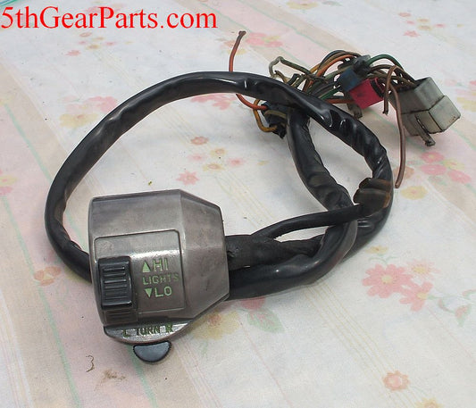 1978 Honda GL1000 Goldwing Bar Control Switch Turn Signal Hi Low Beam Left Side 78 79