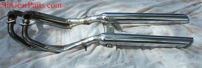1978 Honda GL1000 Goldwing Complete Exhaust Pipes Muffler Silencer  75 76 77 78 79 GL 1000