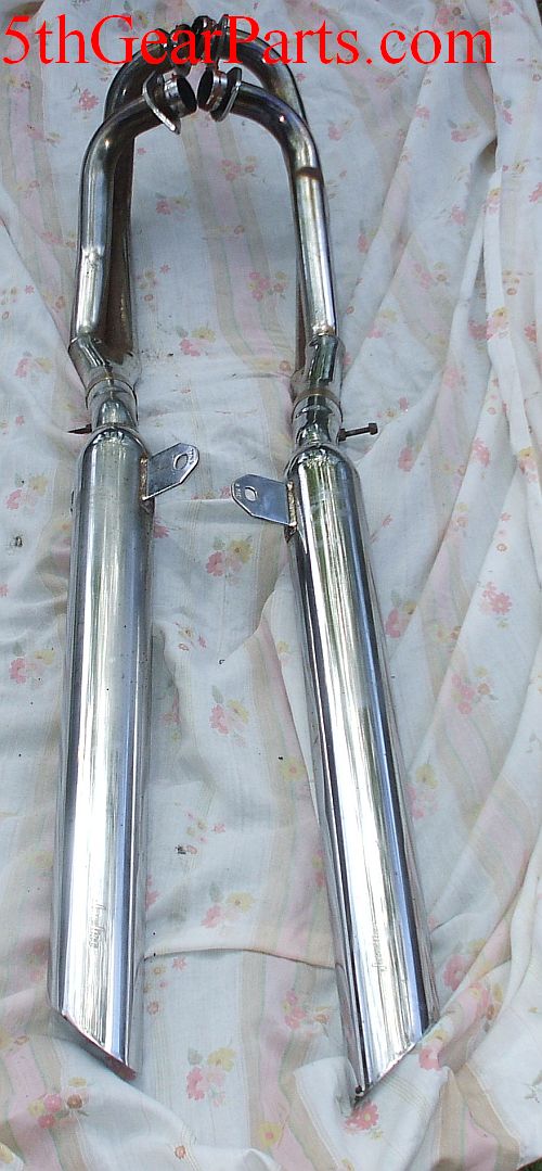 1978 Honda GL1000 Goldwing Complete Exhaust Pipes Muffler Silencer  75 76 77 78 79 GL 1000