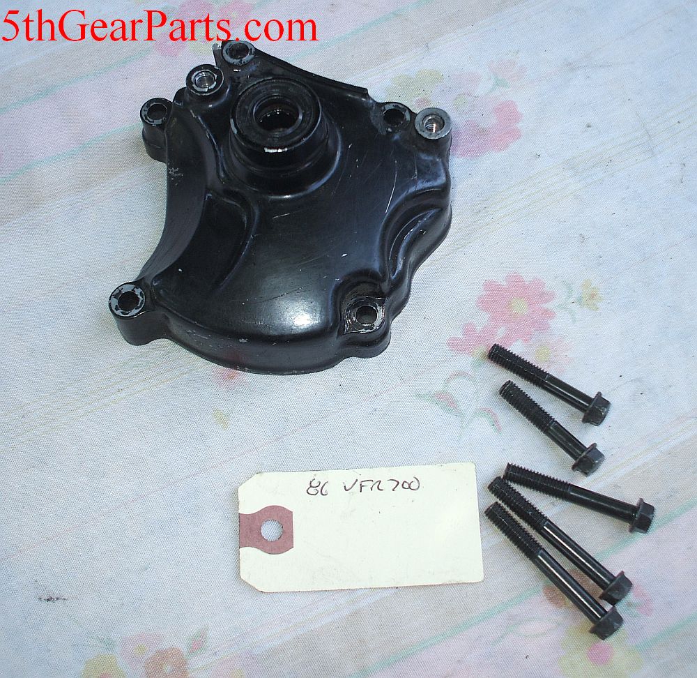 1987 Honda VFR700 Interceptor CRANKCASE COVER, SHIFT LEFT 86 87 VFR 700