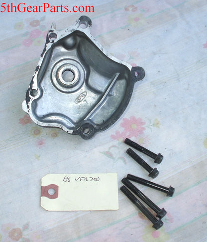 1987 Honda VFR700 Interceptor CRANKCASE COVER, SHIFT LEFT 86 87 VFR 700