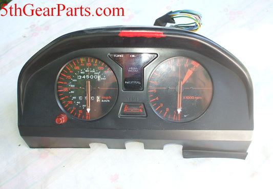 1986 Honda VF500 Interceptor GAUGE CLUSTER SPEEDOMETER TACHOMETER 86