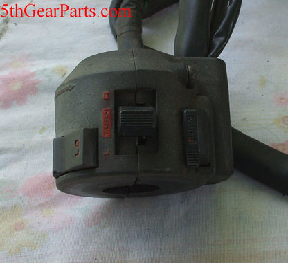 1986 Honda VF500 Interceptor Bar Control Left Side Turn signal, Horn, Hi Low Switch 84 85 86