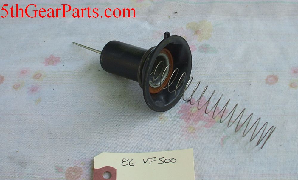 1986 Honda VF500 Interceptor CARBURETOR Slide Diaphragm Vacuum Piston 86