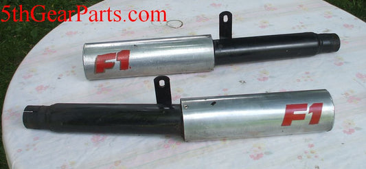 1986 Honda VF500 Interceptor Muffler Slip On Exhaust Tail Pipe F1 84 85 86