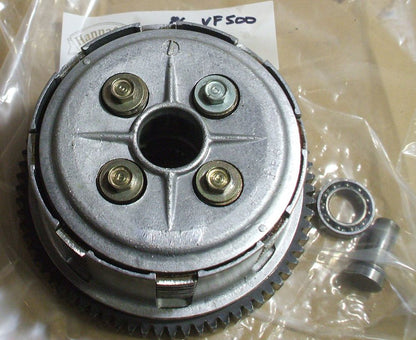 1985 Honda VF500 Interceptor CLUTCH OUTER INNER BASKET PLATES Complete 84 85 86