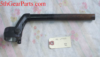 1986 Honda VF500 Interceptor HANDLEBAR BAR RIGHT SIDE CLIP ON  Handle Bar Bars Handlebars 86