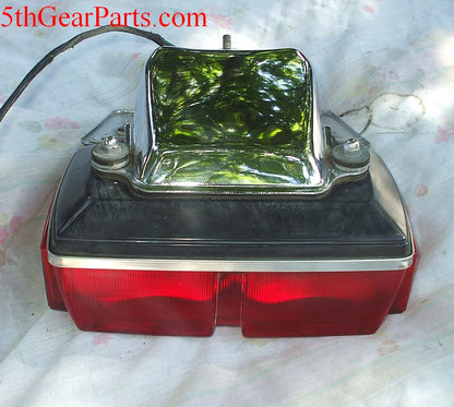 1981 Honda GL1100 Goldwing Tail Light w chrome mount