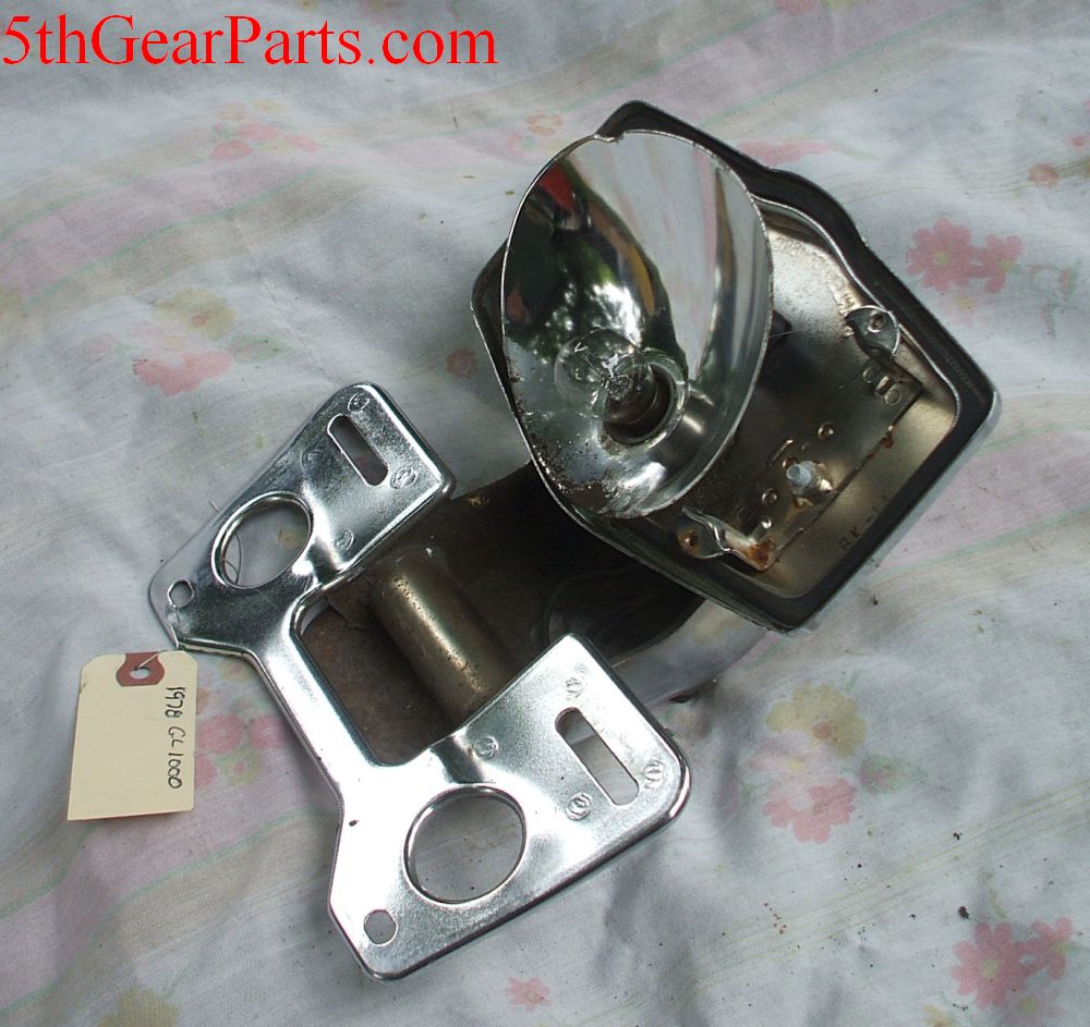 1979 1979 Honda GL1000 GL 1000 Goldwing Tail Light Bracket License Plate 1975 1976 1977 1978