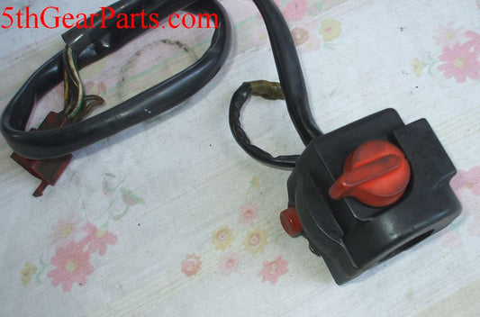 1981 Honda GL1100 GOLDWING BAR CONTROL SWITCH RIGHT R KILL STARTER BUTTON 80 81 82 83