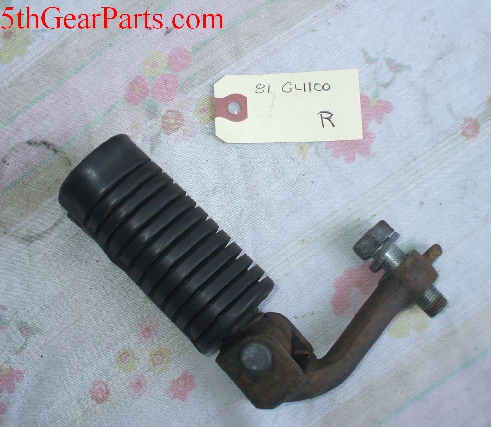 1981 Honda GL1100 GOLDWING Foot Peg Step Main Right Side R 80 81