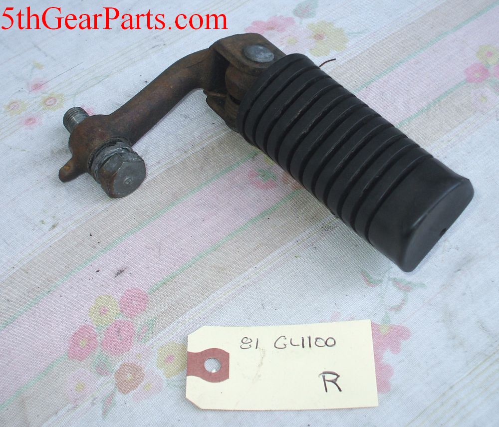 1981 Honda GL1100 GOLDWING Foot Peg Step Main Right Side R 80 81
