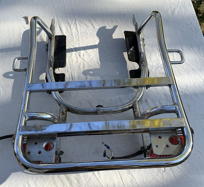 1980 Honda GL1100 GOLDWING Luggage Rack Rack Chrome W Marker Lights 80 81 82