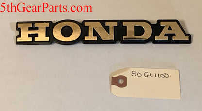 1981 Honda GL1100 EMBLEM BADGE FRONT FAIRING 80 81 82 83