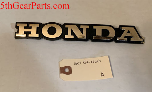 1980 Honda GL1100 EMBLEM BADGE FRONT FAIRING 80 81 82 83