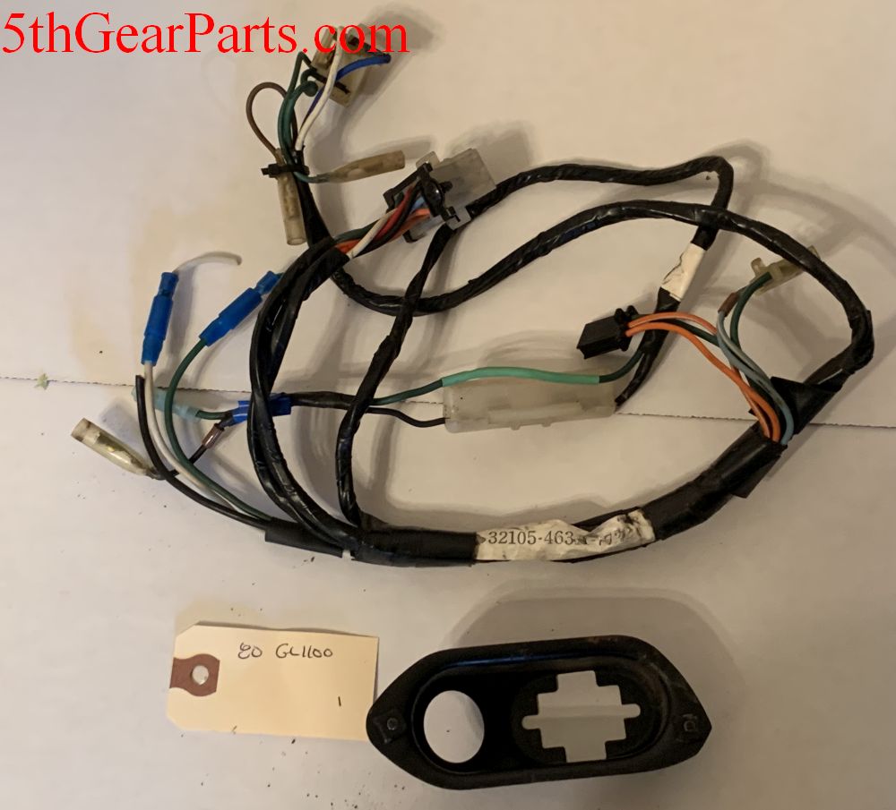 1980 Honda GL1100 GOLDWING Fairing Upper Sub Wire Harness  80 81 82 83