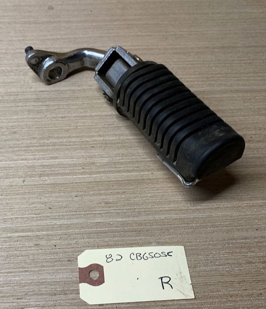 1982 Honda CB650 Nighthawk Foot Peg Right R 82
