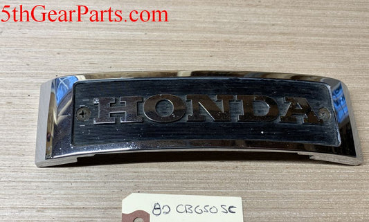 1982 Honda CB650 Nighthawk Badge Cover Emblem 82 83