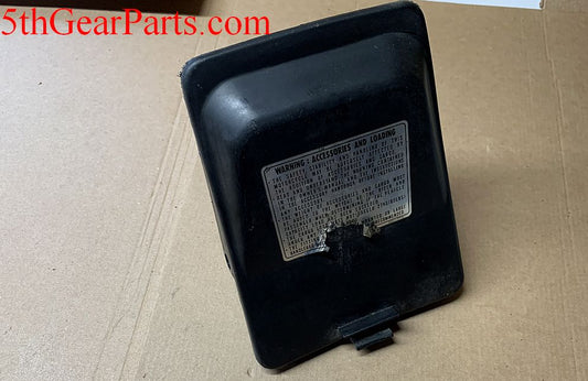 1983 Honda VF750 Magna Tool Box W Lid and Mount R 82 83 84