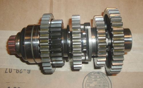 1980 Honda CB750K TRANSMISSION GEAR CLUSTER COUNTER SHAFT