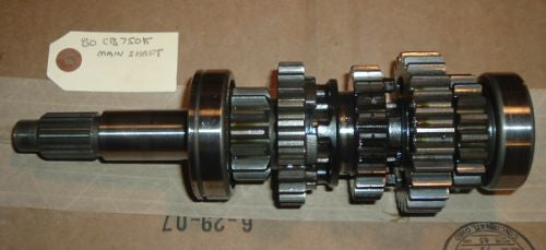 1980 Honda CB750K TRANSMISSION  MAINSHAFT MAIN SHAFT TRANSMISSION (15T)