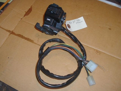 1982 Yamaha XJ750 Maxim Left Side Bar Control