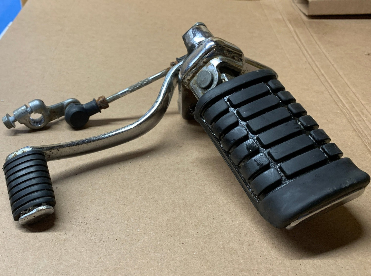 1983 Honda VF750 Magna Foot Peg Main Step L Left Shift Lever 83 84